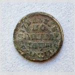 Монета. Копѣйка. 1714 г.