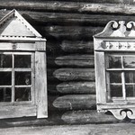 Л. 26. Окна с наличниками, Шелтозерский р. 1947-1952 гг.