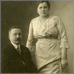 Мишин Федор Михайлович и его жена Евдокия Степановна