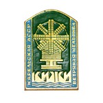 Значок сувенирный «Кижи. Карельская АССР. Ветряная мельница»