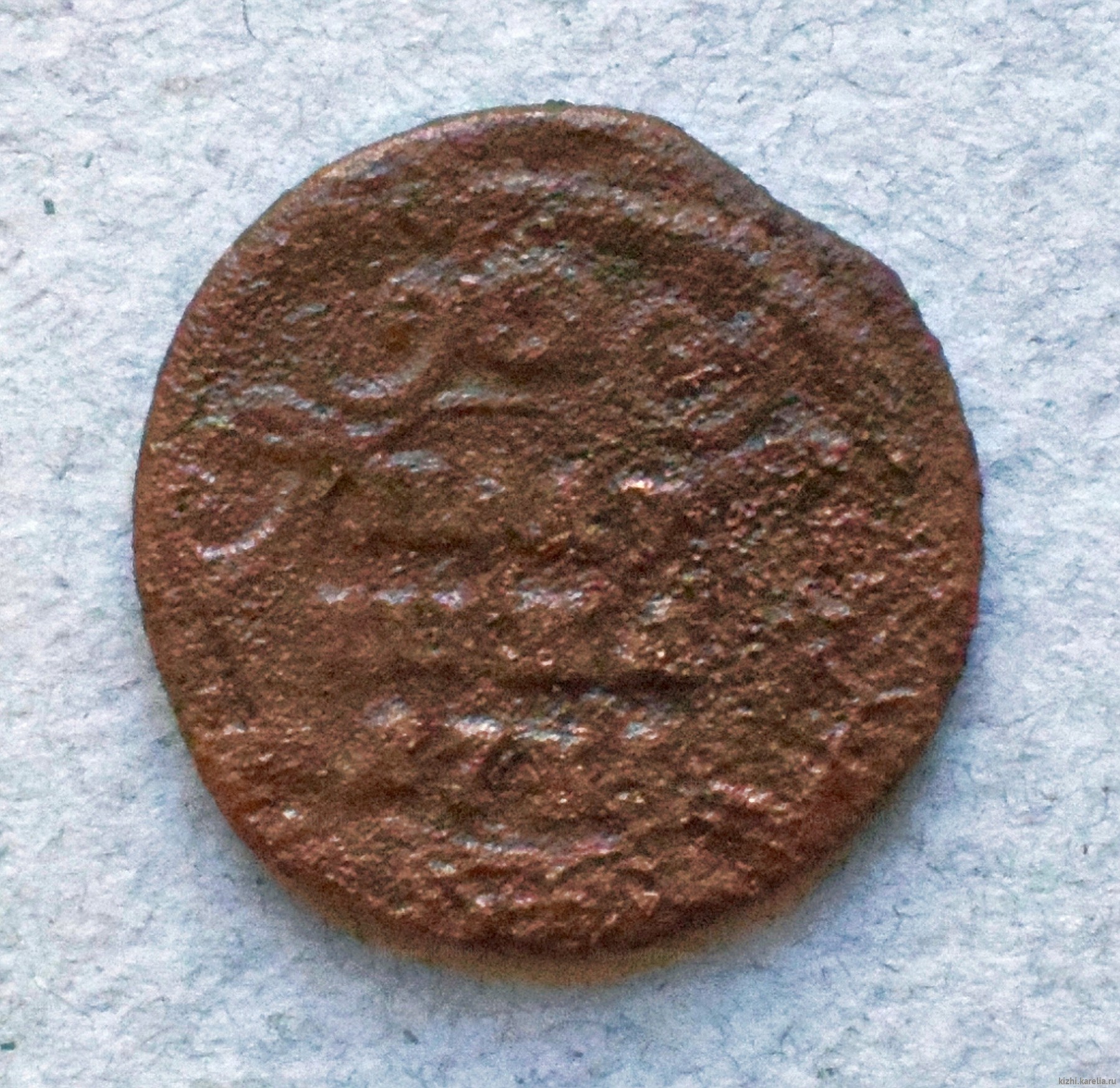 Монета. Полушка. 1735 г.