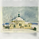 Церковь в с.Великая Губа. 27 января 1943 г.