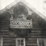 Л. 26. Фрагмент дома, Заонежский р. 1947–1952 гг.