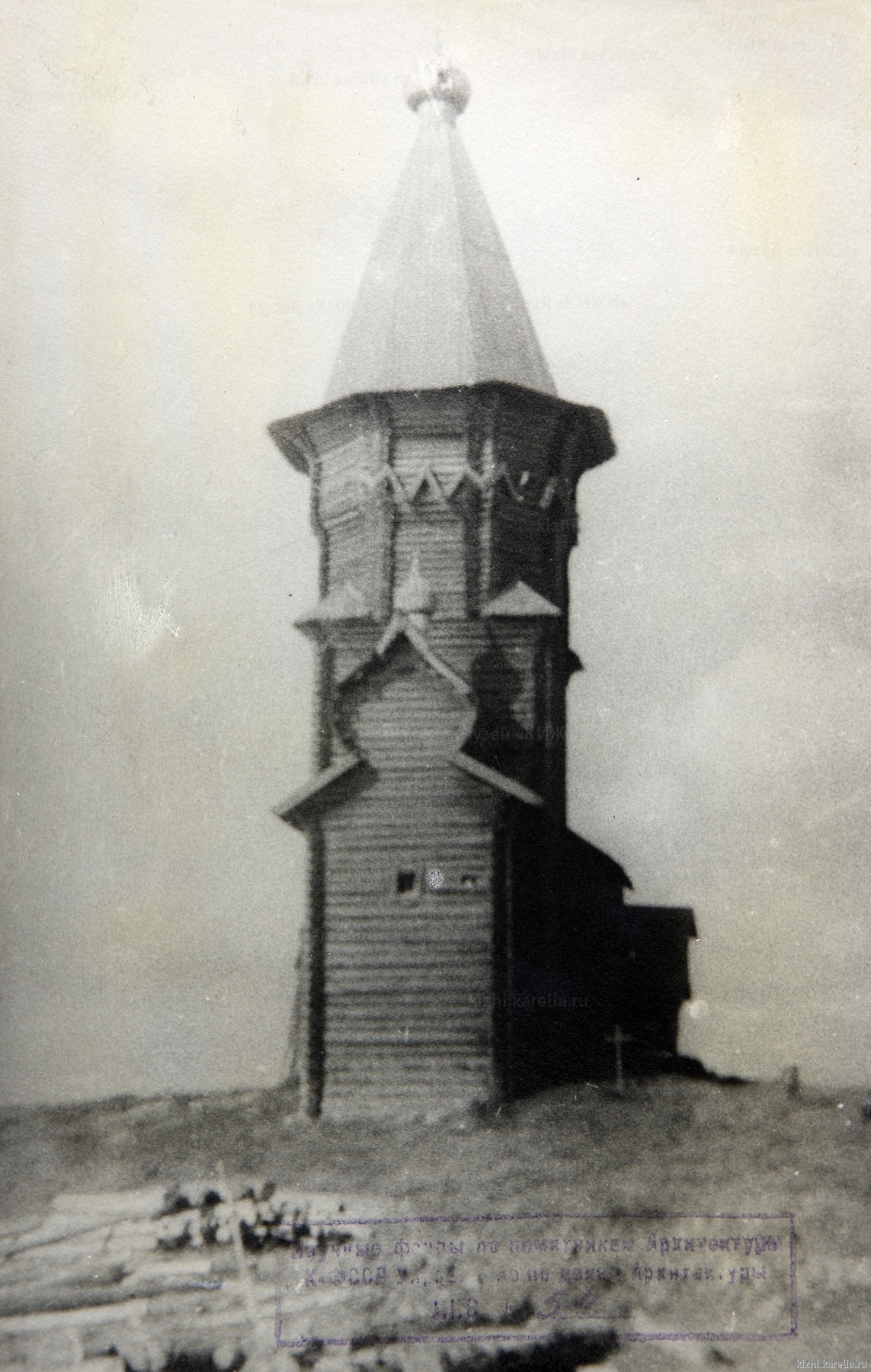 Успенская церковь, г. Кондопога. Вид с северо-востока