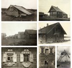 Жилые и хозяйственные постройки, разные районы Карелии