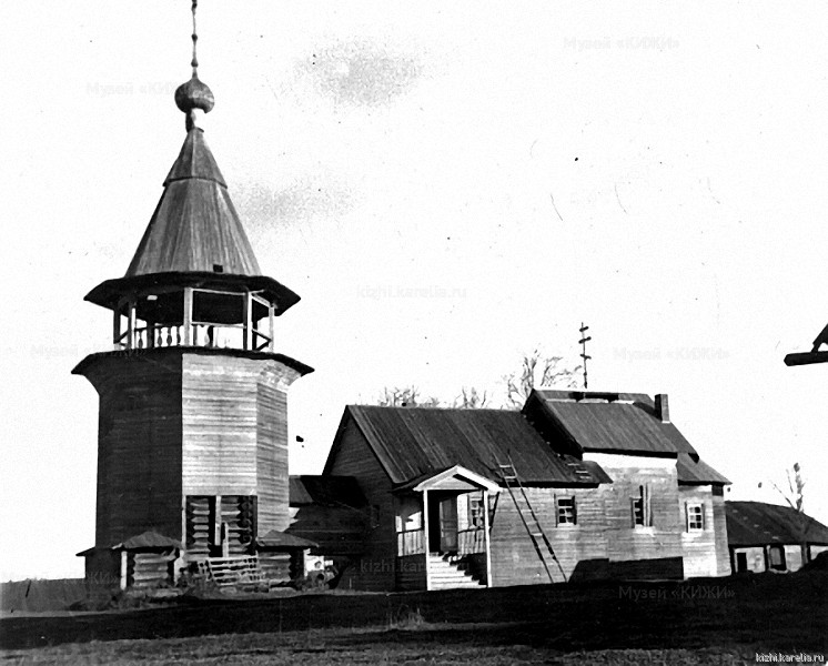 Ильинская церковь (18 в.) в д.Поля. 07.10.1943.