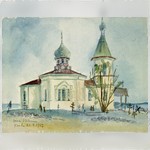 Церковь в д.Конда. 21 июля 1943 г.