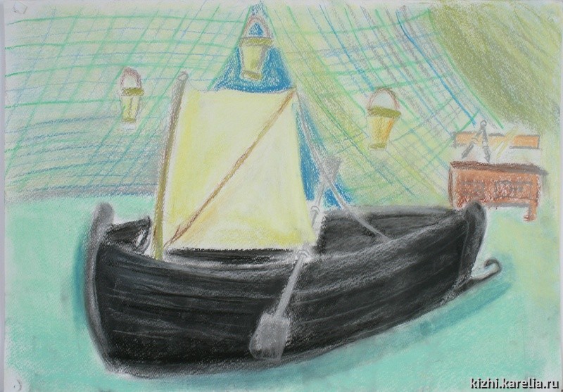 Кижанка - лодка острова Кижи