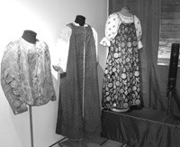 Русские народные костюмы из коллекции Ивана Билибина на выставке из Российского этногафического музея