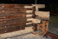Реставрация сруба памятника деревянного зодчества