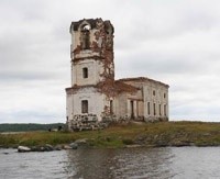разрушенная церковь Николая Чудотворца