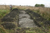 Раскопки раннесредневекового поселения на острове Керкостров
