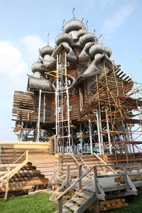 Реставрация главного храма. Год 2013-й