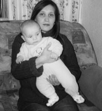 Праправнук Я.П. Щепина,  Леонид Николаев с мамой Ольгой, сентябрь 2006 г.