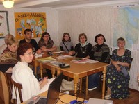 Участники Всероссийского семинара «Проблемы образования на объектах культурного наследия ЮНЕСКО» (12-16 июня 2009 г.)