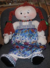 «Моя любимая кукла Муся». Катя Хлебина, г.Медвежьегорск. 2007 г.