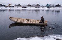 Традиционная лодка (д. Юшкозеро, Калевальский р-н)