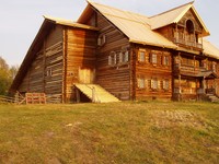 Дом Сергина в музее «Кижи»