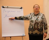 Эксперт семинара, фольклорист И. Б. Семакова