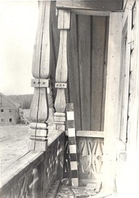 Дом Сергеевой, фрагмент балкона светёлки