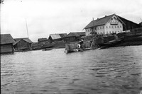 Деревня Погост, с. Великая Губа. Фото К. К. Романова. 1926 г.