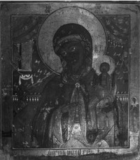 Рис. 3 Богородица, 19 в., старообрядч., КП 040933
