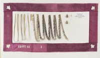 Рис. 5. Фрагментарное и общее дублирование ткани бархата. Общий вид. В процессе реставрации. Фото ВХНРЦ