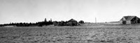 Вид с озера на д. Посад (Середка). Музей-заповедник «Кижи». НВФ-5371