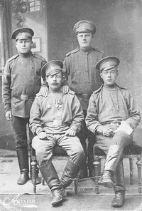 Жители Пудожского уезда на Первой мировой войне. Фото из фондов НА РК