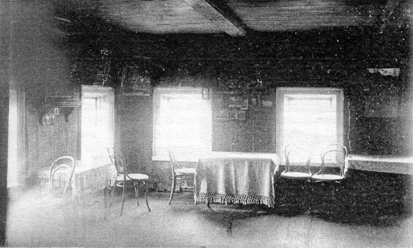 Горница в доме Терехова (Великая Губа). 1926 г. Экспедиция К.К.Романова