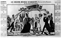 Илл. 2 «Le Grand diable d’argent, patron de la finance». Fabrique d’images Dembour et Gangel (1840).