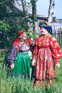 Рис.3. А.З. и Т.В. Ануфриевы, п.Мужи (ЯНАО). Фото автора, 2004