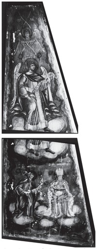 Пророки Лот и Мельхиседек. Фрагменты иконы «неба»  (Ларс Петтерссон, 1944)