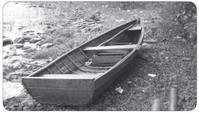 Рис. 21. Малая лодка на берегу Ладоги (фото автора, 2009 г.)