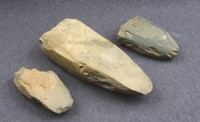 Рис. 31. Сланцевые орудия эпохи неолита из поселения  Вожмариха 4