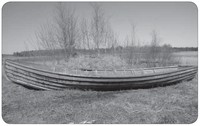 Рис. 8. Лодка на Тулмозере (фото автора, 2009 г.)