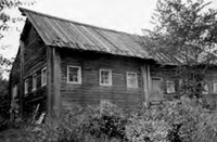Дом Костина в д. Оятевщина, 1980-е годы. Музей-заповедник «Кижи». НВФ-5466