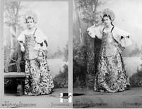3.	Фотографии З.И.Благовещенской (Линко) и ее подруги (из собрания Национального музея Республики Карелия). 1900 г.