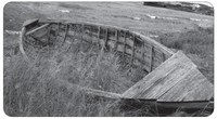 Рис. 23. Большая рыбацкая лодка у острова Салми (фото автора, 2009 г.)