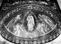 Рис.3. Преображение. Около 565–566 гг. Мозаика алтарной апсиды храма монастыря св.Екатерины на Синае