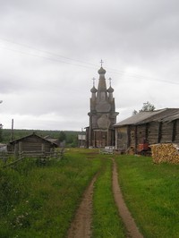 2. Одигитриевская церковь, с. Кимжа, Мезень, 1709. Фото А. Пермиловской, 2007.