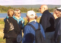Экскурсию ведёт Н.А.Медведева. 2005 г.