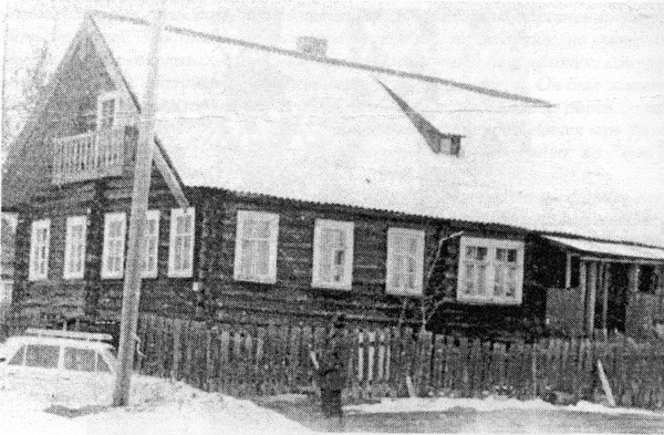 Дом Плотниковых в селе Лижма