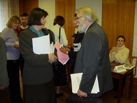 Т.Г.Иванова и В.П.Орфинский. 2003 г.