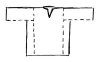 Рубаха туникообразная: Общий принцип кроя