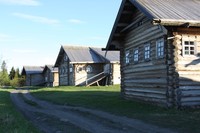 “Pudozh” sector of the museum. Workshops for restoration of the iconostasis of the Church of the Transfiguration.