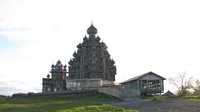 Photo 13. Conservation of the Church of the Transfiguration for the winter period 2012–2013