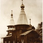 л. 37. Петропавловская церковь, с. Чёлмужи. Первая половина 1950-х гг.(?) Общий вид