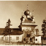 л. 36. Петропавловская церковь, с. Вирма. Первая половина 1950-х гг.(?) Общий вид