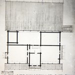 Л. 10. Дом Ошевнева, д. Ошевнево. Тех. арх. Э.В. Ильин 1950 г. План светёлки (реставрация)